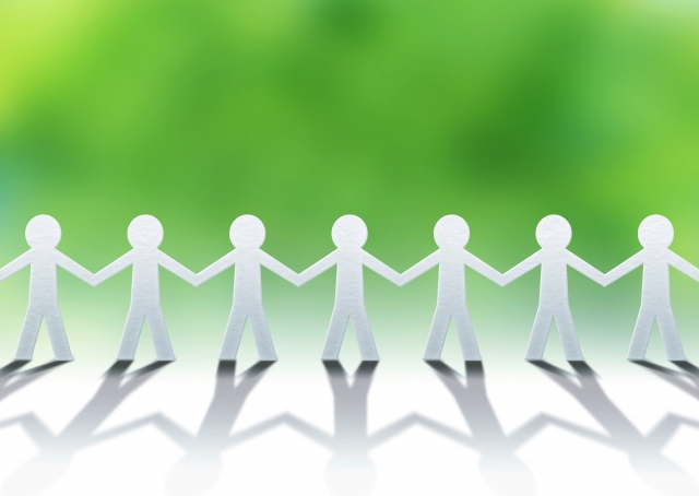 人と人がつながる街イメージ