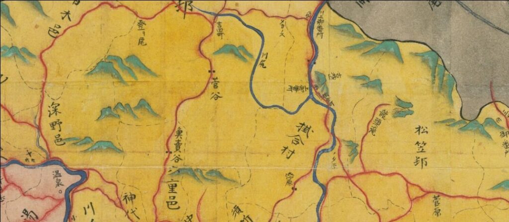 出雲国絵図（御國繪圖）